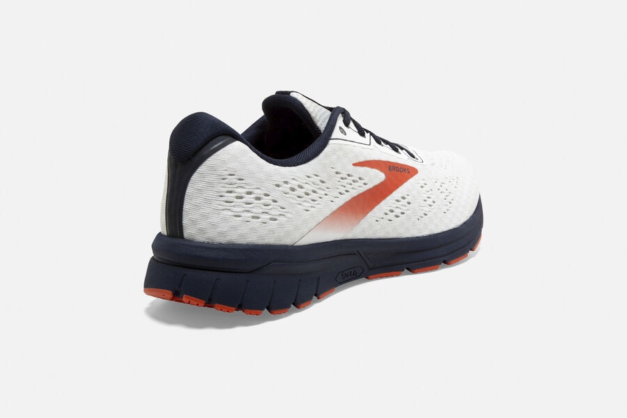 Brooks Anthem 3 Road Loopschoenen Heren - Wit/Rood - 753806ENY